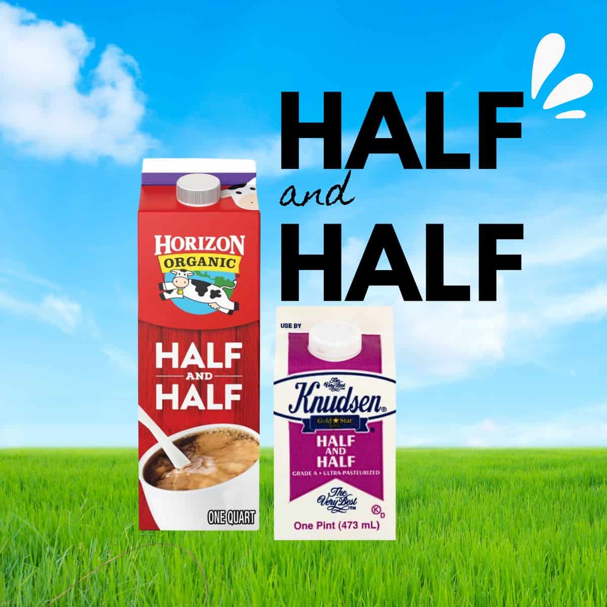 What is half and half?