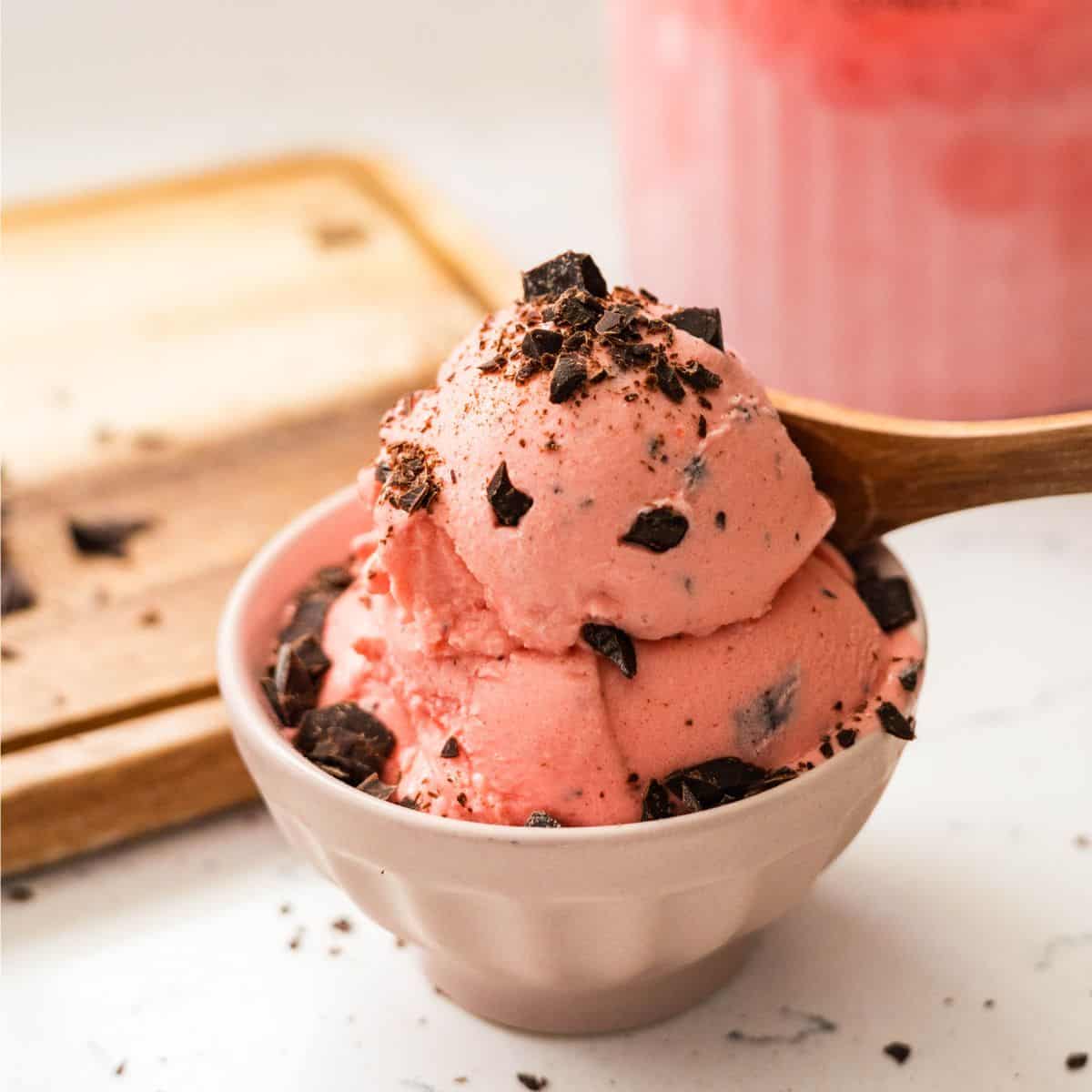 Ninja Creami Cherry Chocolate Blackforest Ice Cream - The Creameri
